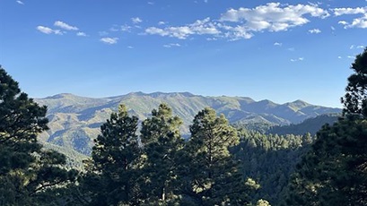 Sierra Blanca Mountain range