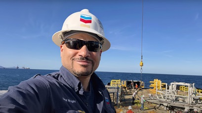 Isral Wright, a Ballymore subsea hardware and installation engineer, helped bring the Ballymore Project to life.