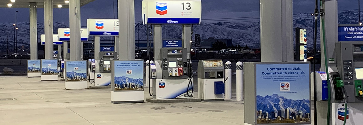 Chevron gas station